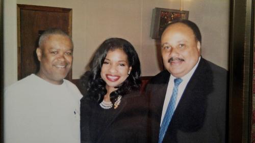 Terry Chestnut with Martin Luther King III and wife Andrea