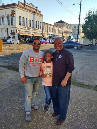 Tourists visiting Selma, Alabama