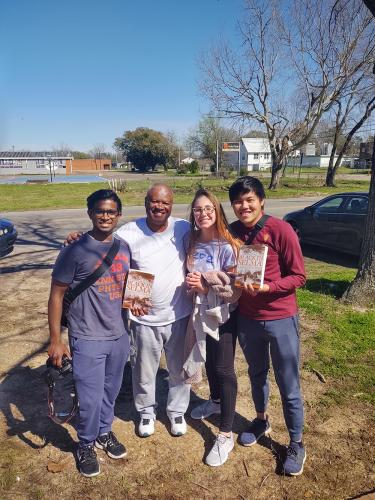 Tourists visiting Selma, Alabama